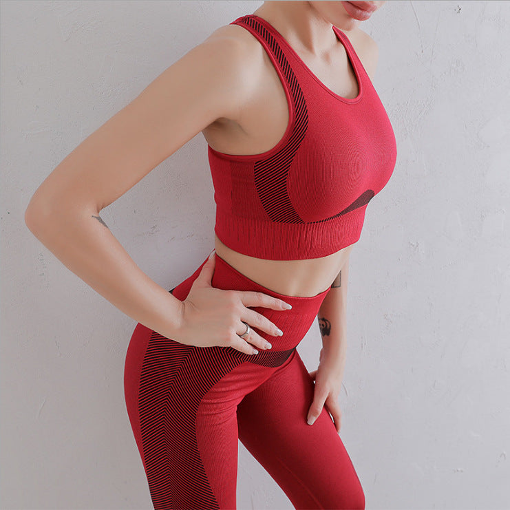 Fitness Yoga Wear Bra Shockproof Sports Underwear