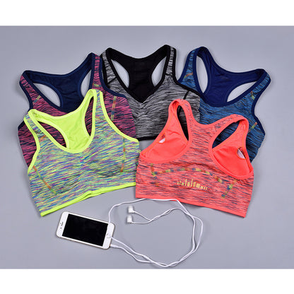 Sports bra suit yoga wear vest women's