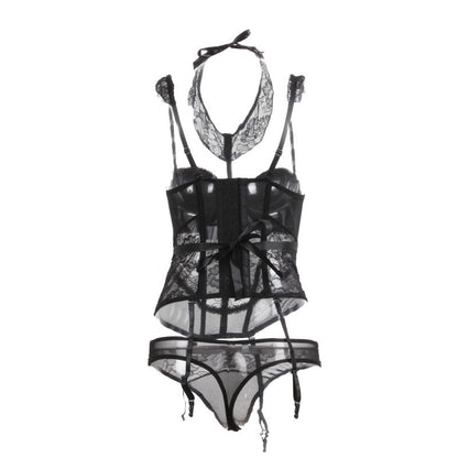 Erotic Lingerie Lace Shapewear Vest Erotic Suit